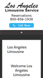 Mobile Screenshot of los-angeles-limousine-service.com